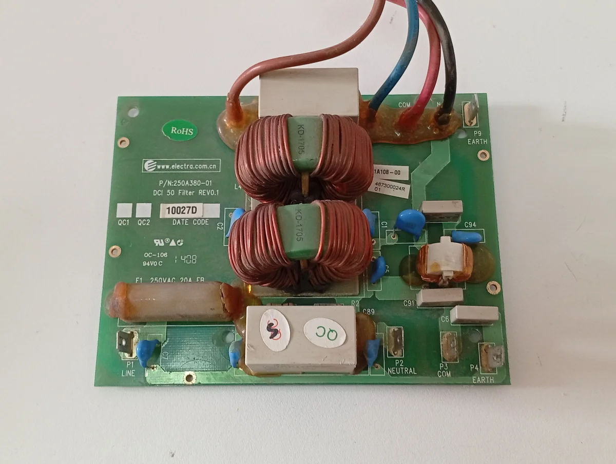 Imagem de P/N:250A380-01 DCI 50 Filter REV0.1/901A108-00/467300024R01