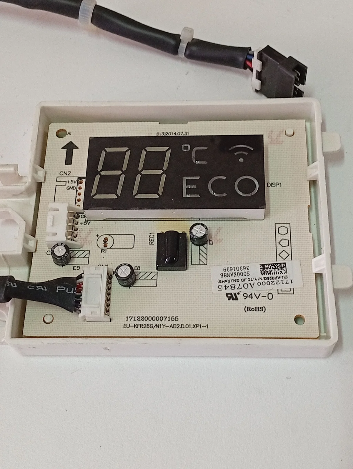 Imatge de 17122000007155/EU-KFR26G/N1Y-AB2.D.01.XP1-1/17122000A07845/EU-KFR26G/N1Y-TC.JD.GN.(RoHS)